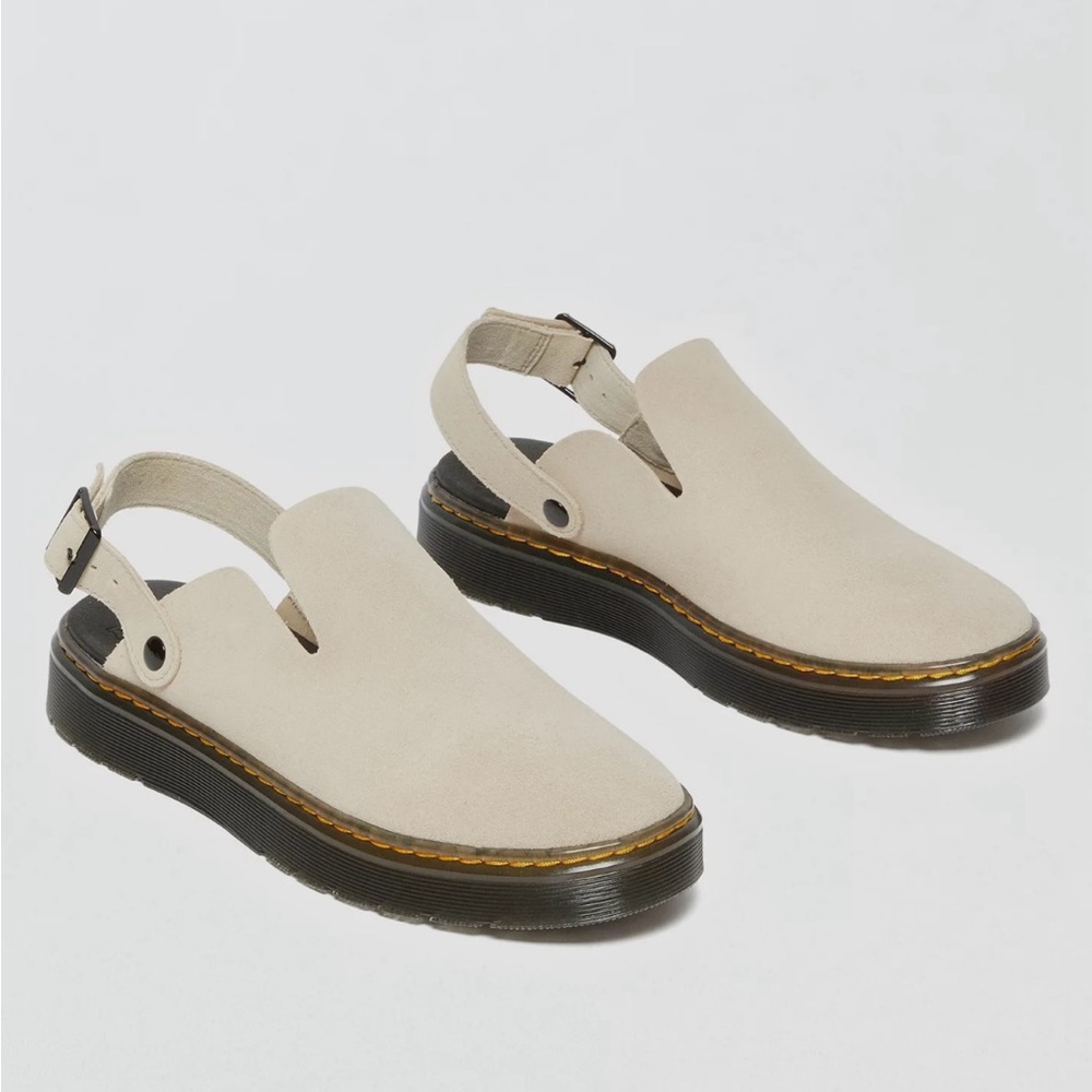 Dr. Marten’s Carlson sling back mule clogs
